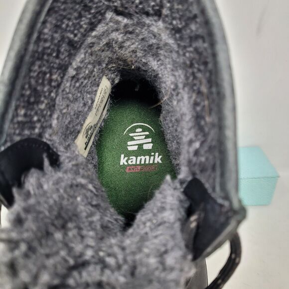 Kamik Sienna Mid Waterproof Winter Snow Boots Black Womens Sz 7M Made/CANADA 99% - Picture 10 of 11